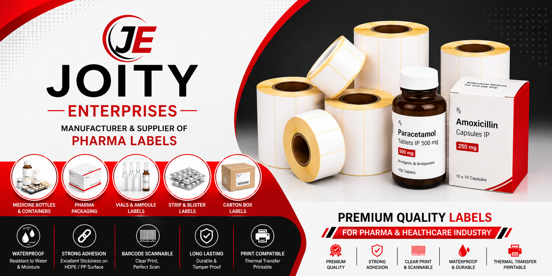 Premium BOPP Labels